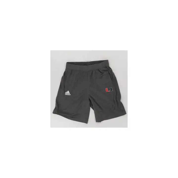 Short en tricot Miami Hurricanes NCAA Gris Mascotte