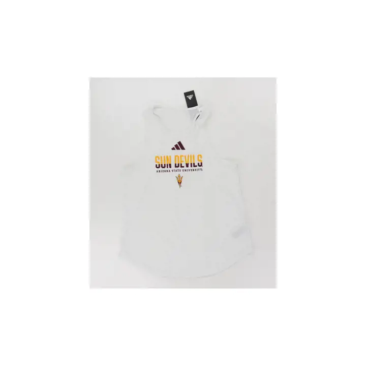 Débardeur femme NCAA Sun Devils de l'Arizona State Wht TCA24S-5