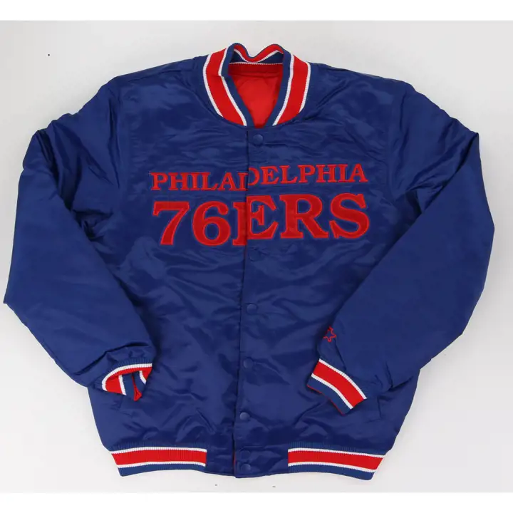 Veste réversible Philadelphia 76ers NBA Starter Closer BLEUE