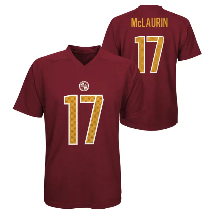 Maillot de Performance NFL pour tout-petits Commanders Terry McLaurin MAR