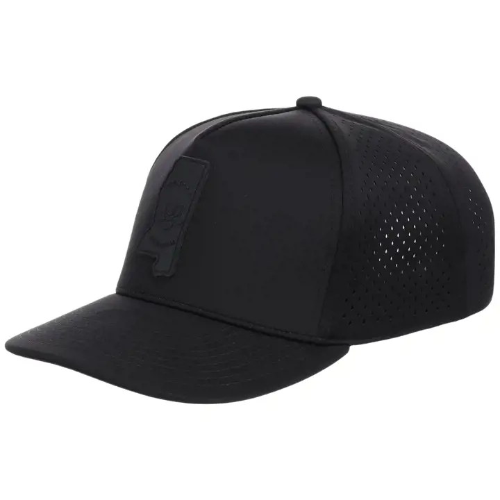 Casquette technique noire Mississippi Blk/blk