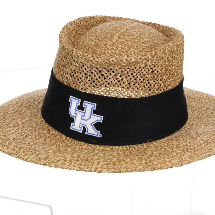 Kentucky Wildcats NCAA Tournament Straw Hat natural/ blk
