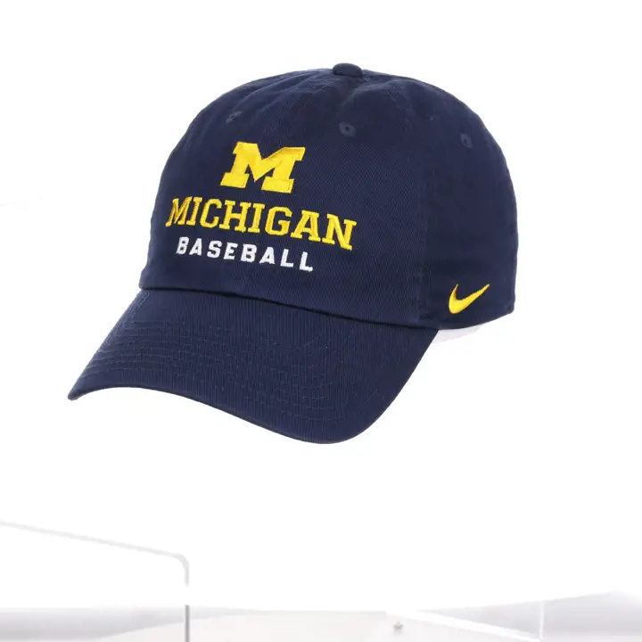 Michigan Wolverines NCAA NK Baseball Adj marine