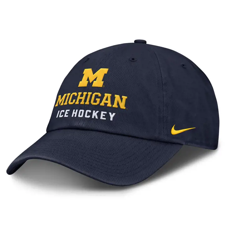 Michigan Wolverines NCAA NK Hockey Adj marine