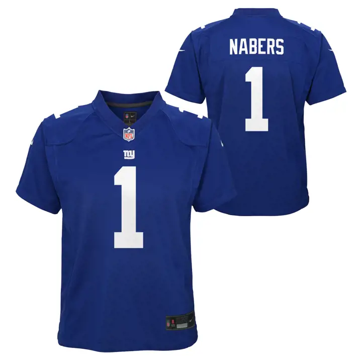 NEW YORK GIANTS Maillot NFL Jeunesse Game MALIK NABERS BLEU