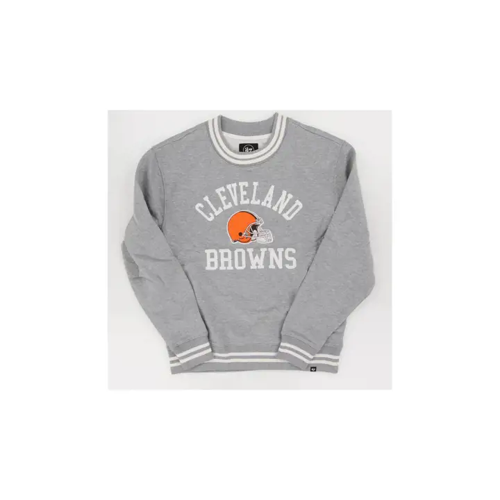 Cleveland Browns NFL Hommes 47 Sierra Crew 24 Gris