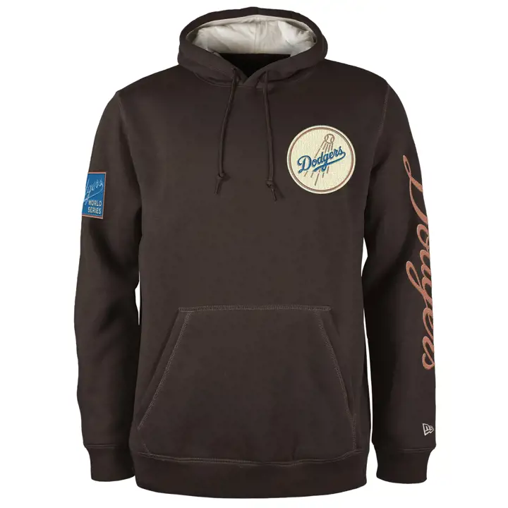 Los Angeles Dodgers MLB NE Fall Color Pack Hoodie MARRON