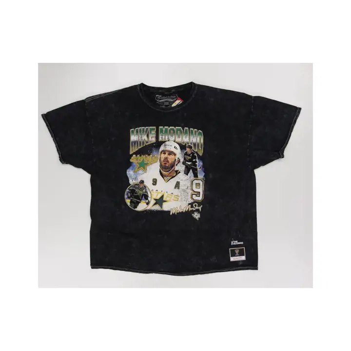 T-Shirt Hype Vintage LNH Dallas Stars Mike Modano Gry