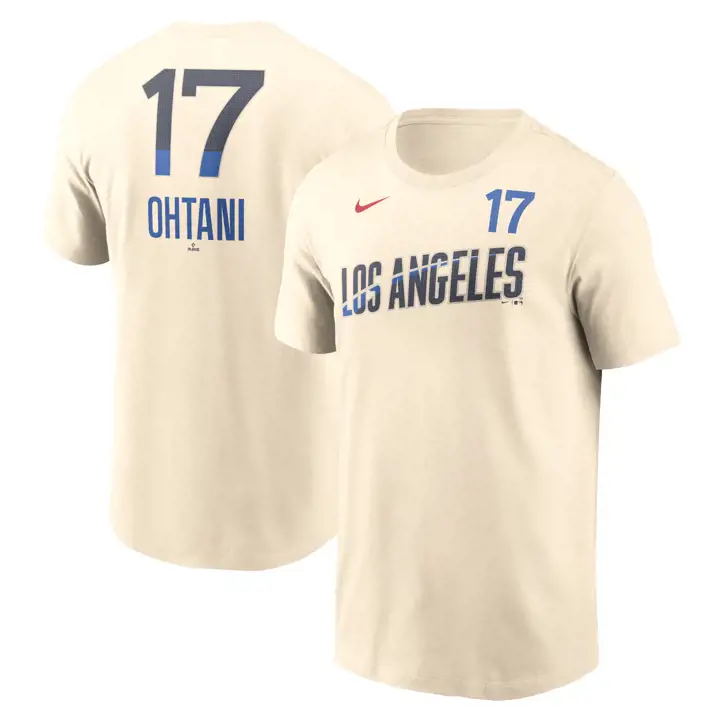T-shirt Shohei Ohtani joueur Dodgers MLB Nike City Connect N&N