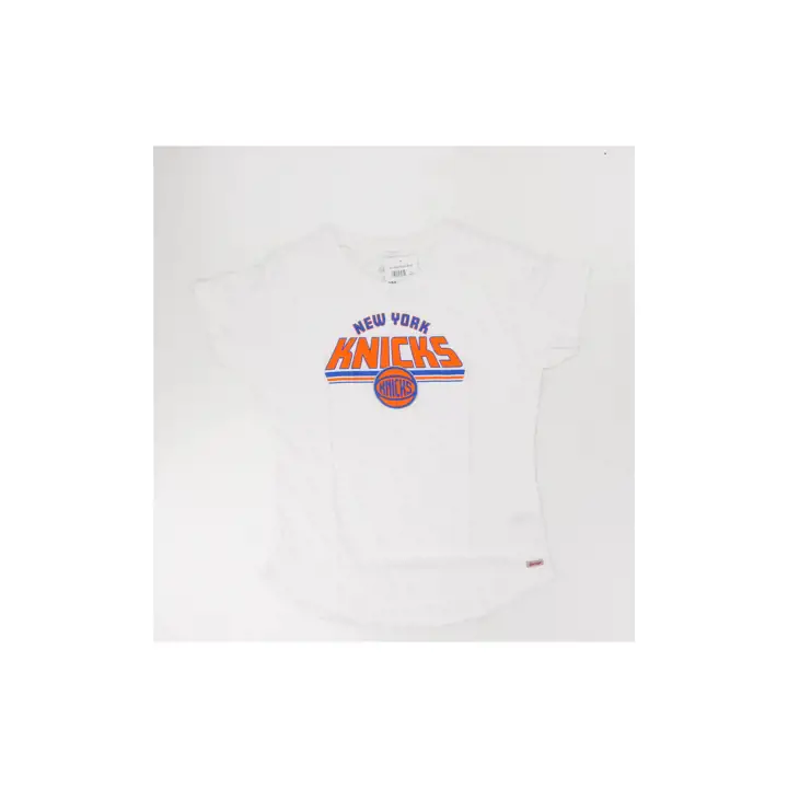 T-shirt Femme New York Knicks NBA Sportiqe Phoebe WHT