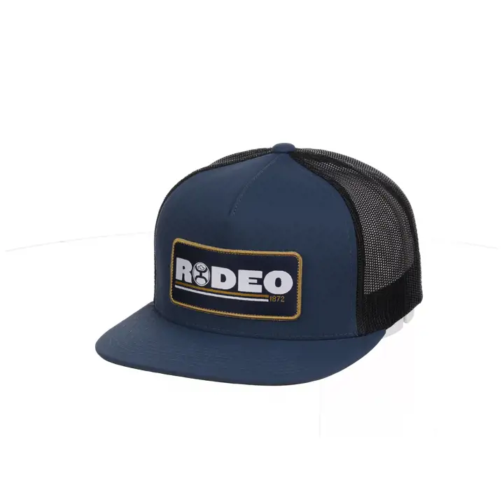 Casquette de routier Hooey Rodeo Patch marine/GL
