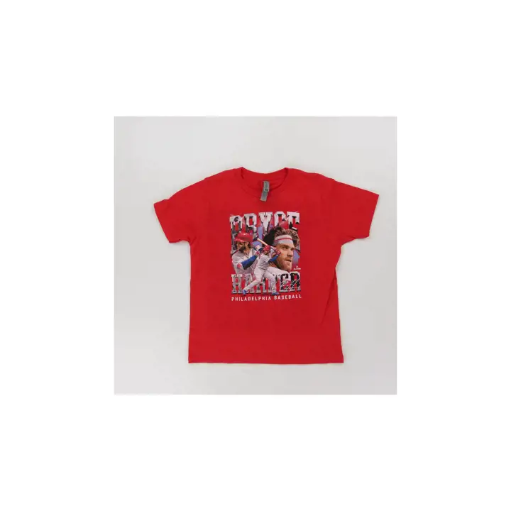 T-shirt vintage MLB pour jeune Philadephie Phillies Bryce Harper