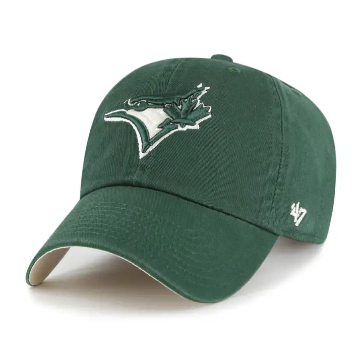 Casquette ajustable '47 Clean Up DK des Blue Jays de Toronto (MLB), couleur Vert/Naturel