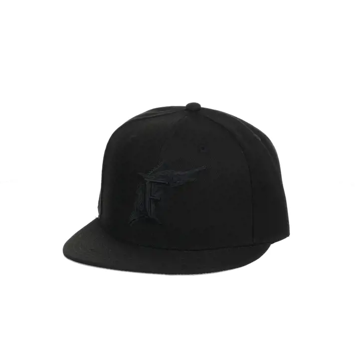 Casquette ajustée Florida Marlins MLB MN Basic NOIR/NOIR/GRIS