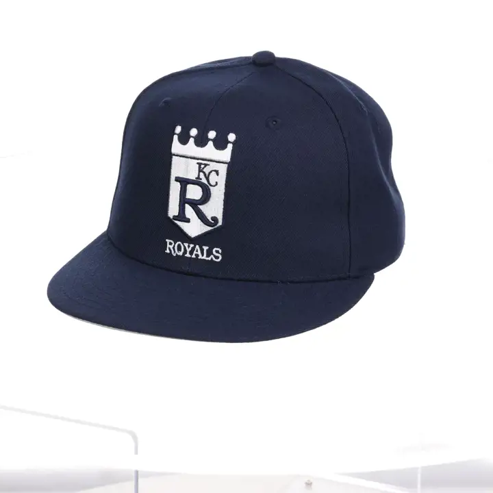 Kansas City Royals MLB MN Ajusté Basique MARINE/BLC/GRI