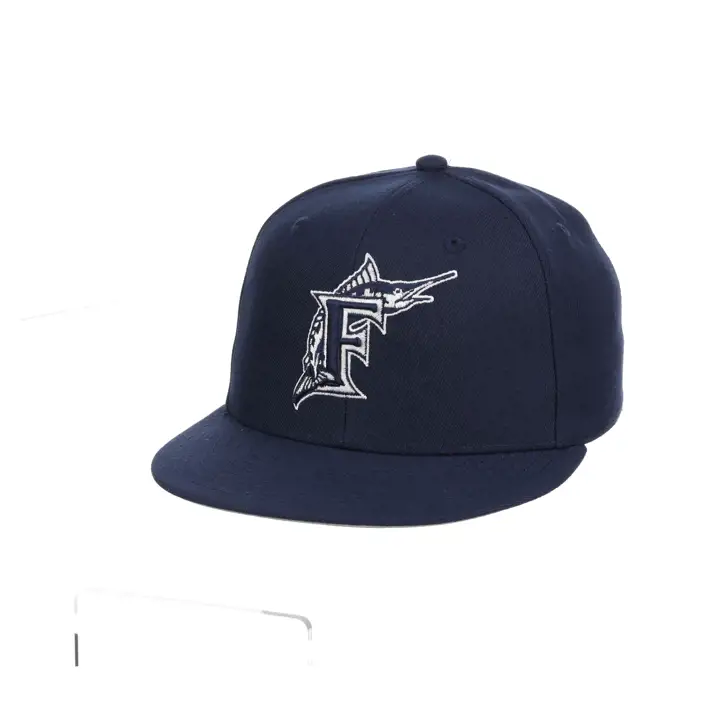Florida Marlins MLB MN Casquette ajustée basique MARINE/BLC/GRI