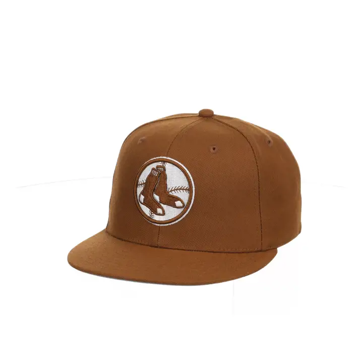 Casquette ajustée basique MLB des Red Sox de Boston MAR/BLC/GRI