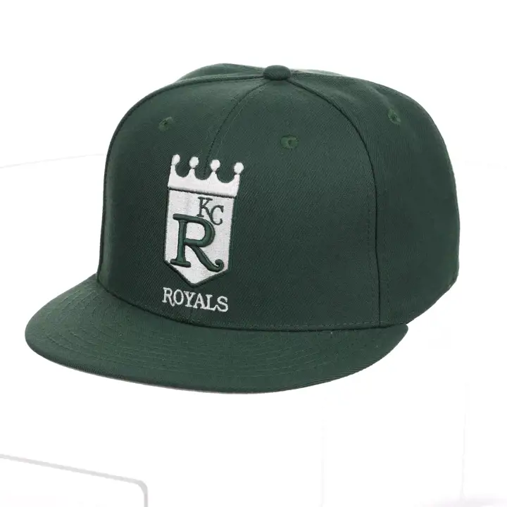 Kansas City Royals MLB MN Fitted de base DKGRN/WHT