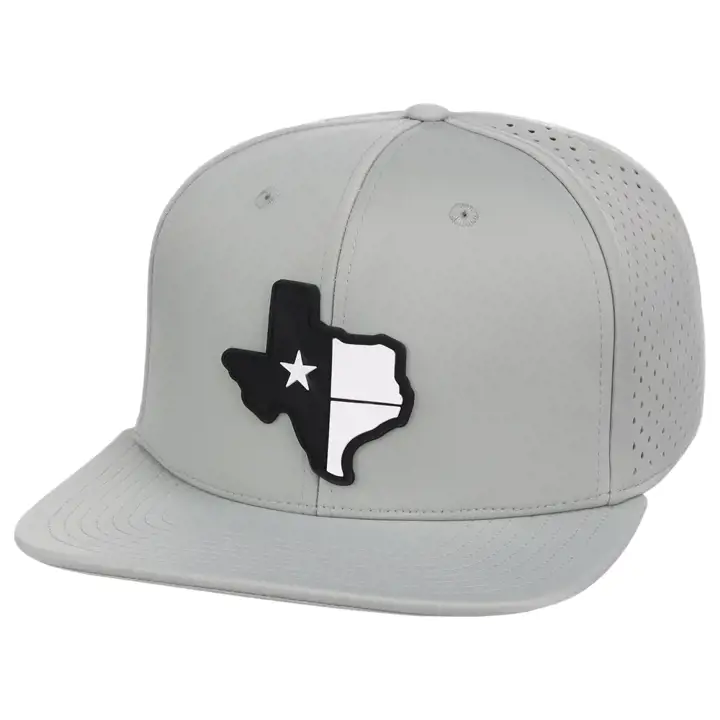 Casquette plate Texas Performance GRIS/NOIR/BLANC