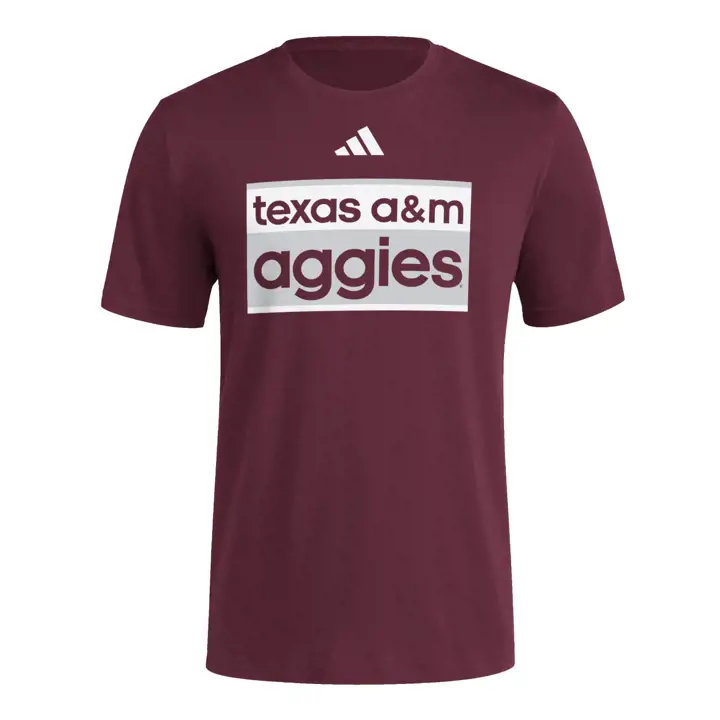 T-shirt Plaque de Rue NCAA Texas A&M Aggies Mar