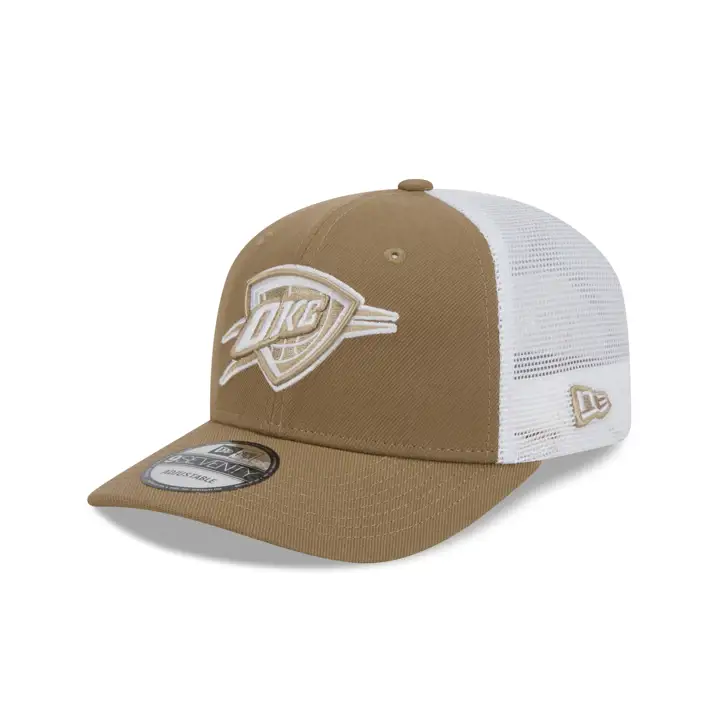 Oklahoma City Thunder NBA Kaki/Blc 9SEVENTY Casquette trucker Kha/blc