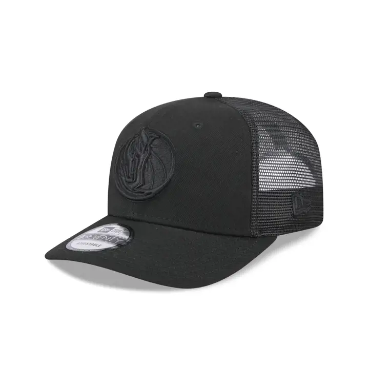 Dallas Mavericks NBA Casquette Trucker Noire 9SEVENTY Noire/noire/noire