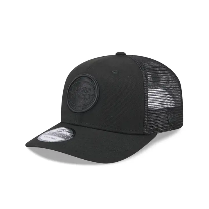 Detroit Pistons NBA Blk/Blk 9SEVENTY Casquette trucker Blk/ blk/ blk