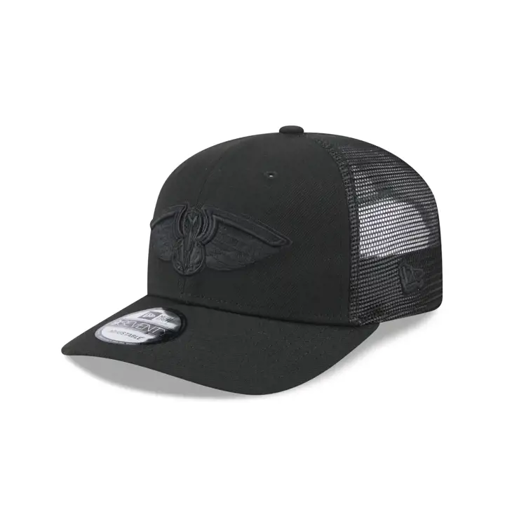 Casquette trucker New Orleans Pelicans NBA noire/noire 9SEVENTY noire/noire/