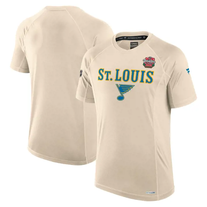St. Louis Blues NHL Winter Classic AP Tech Tee 25 Be