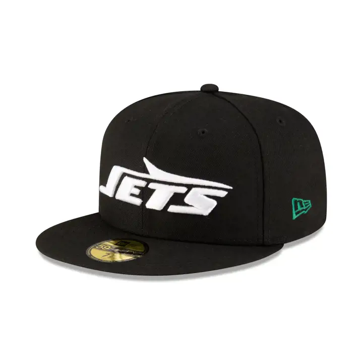 New York Jets NFL Stock Basic 59FIFTY Noi/ noi/ gri