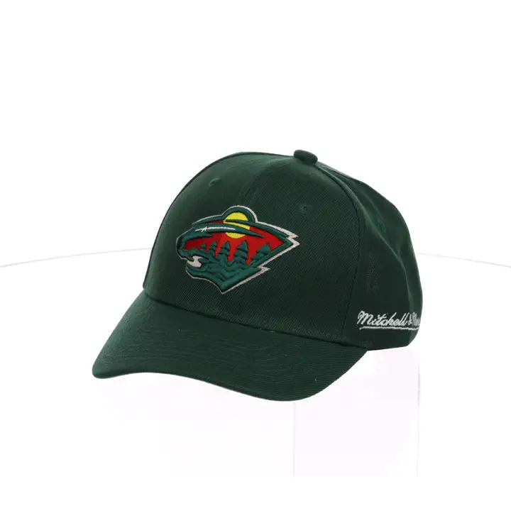 Casquette pré-courbée junior Minnesota Wild NHL MN TC verte actuelle