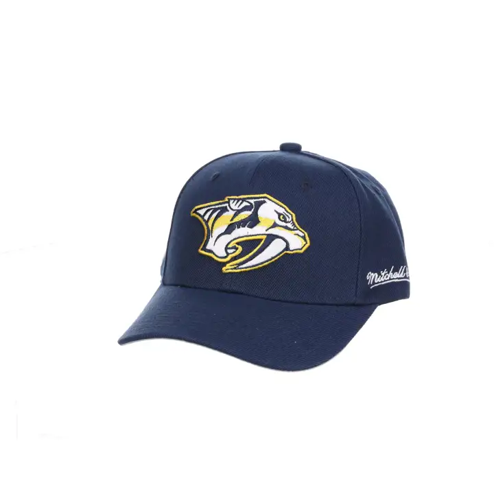 Nashville Predators LNH Garçon TC Précurvée Snap Marine Actuel