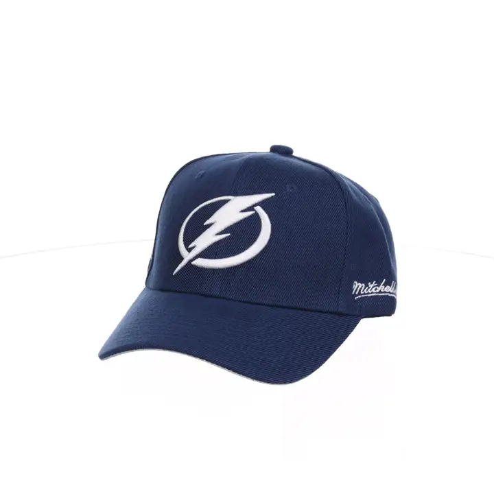 Tampa Bay Lightning LNH MN JUNIOR TC Visière incurvée Snap Bleu actuel