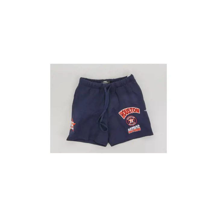 SHORT EN MOLLETON ASTROS MLB - NAVY AVEC LOGO - FAITES DU BRUIT