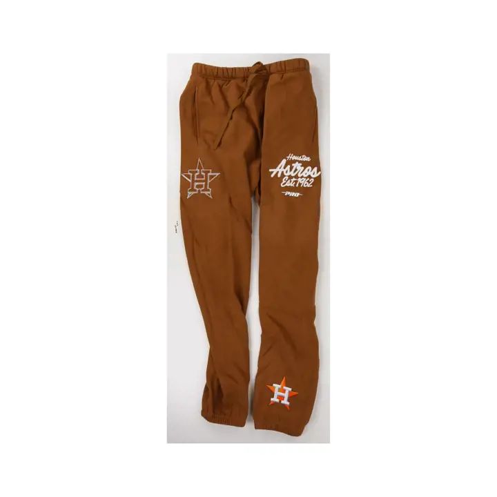 Pantalon de jogging polaire ASTROS MLB PAINT THE CITY Tan WORDMARK