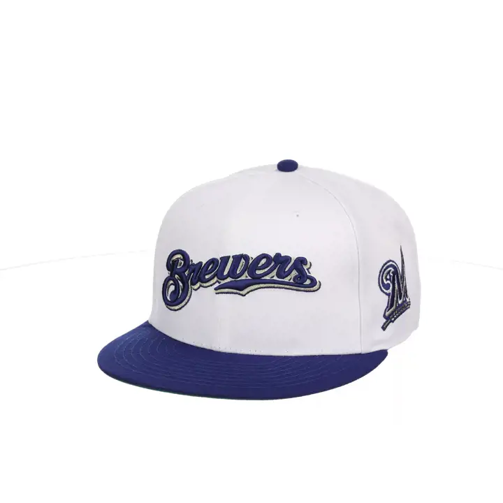 Casquette MILWAUKEE BREWERS MLB Double Bonus WHT/NAVY/GRN