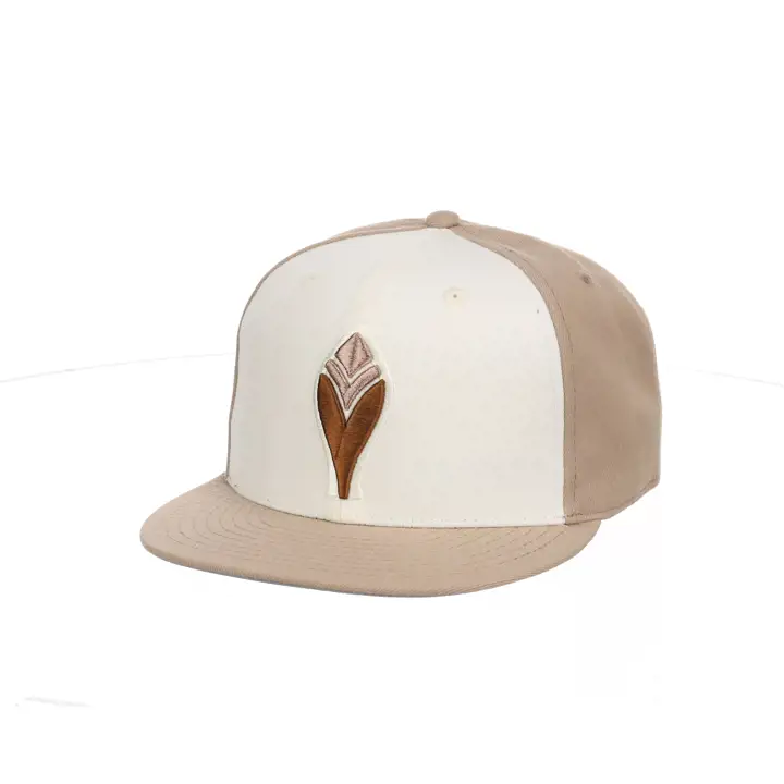 ATLANTA BRAVES MLB Rose Gold Liberty Fitted IVO/KHA/H-GRAY