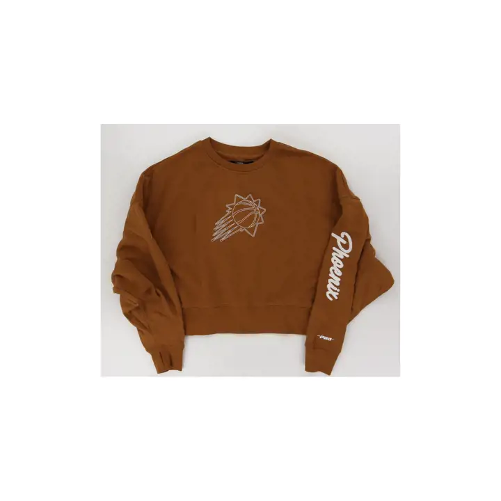 PULL FEMME COL ROND CAMEL MOTIF PAINT THE CITY PHOENIX SUNS NBA