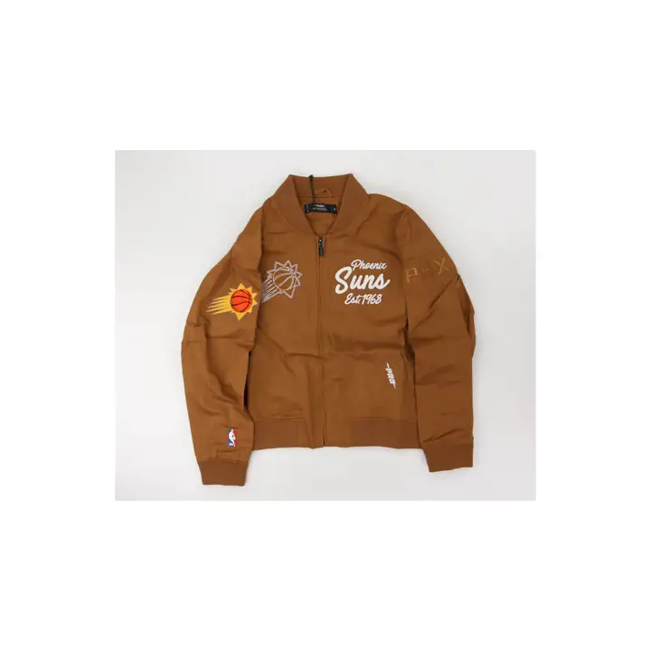 Veste en sergé Suns NBA Femme Paint the City chameau avec logo