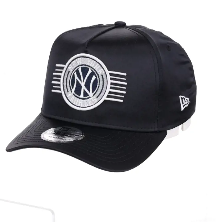 New York Yankees NYC Fan Fest Satin AF9FORTY Bleu marine