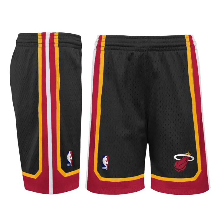 Miami Heat NBA Youth Swingman Shorts blk