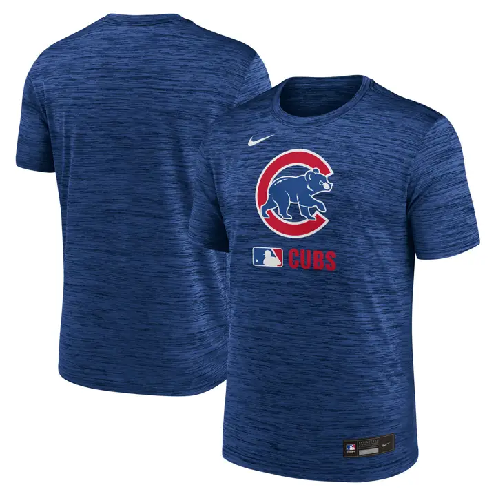 T-shirt Chicago Cubs MLB Nike AC Velocity Dugout RBL