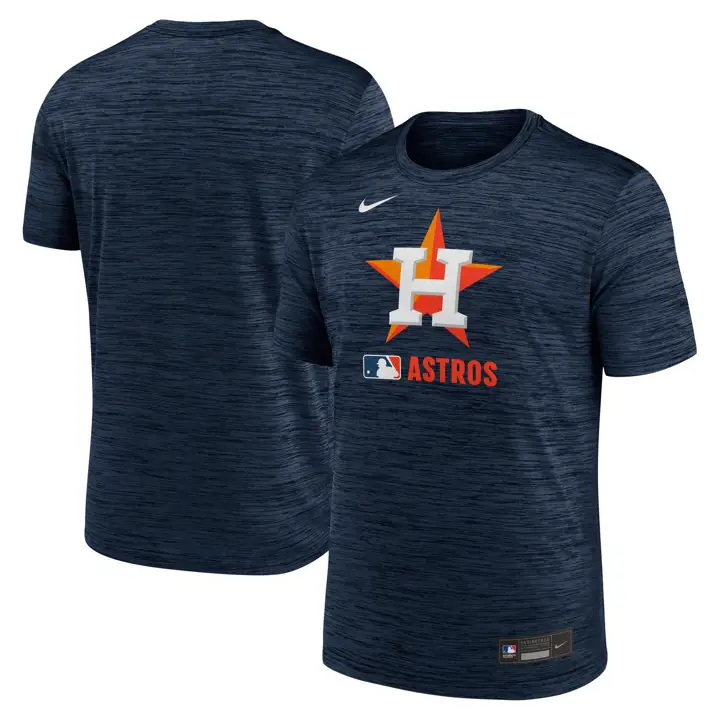 T-shirt MLB Nike AC Velocity Dugout des Houston Astros NAVY