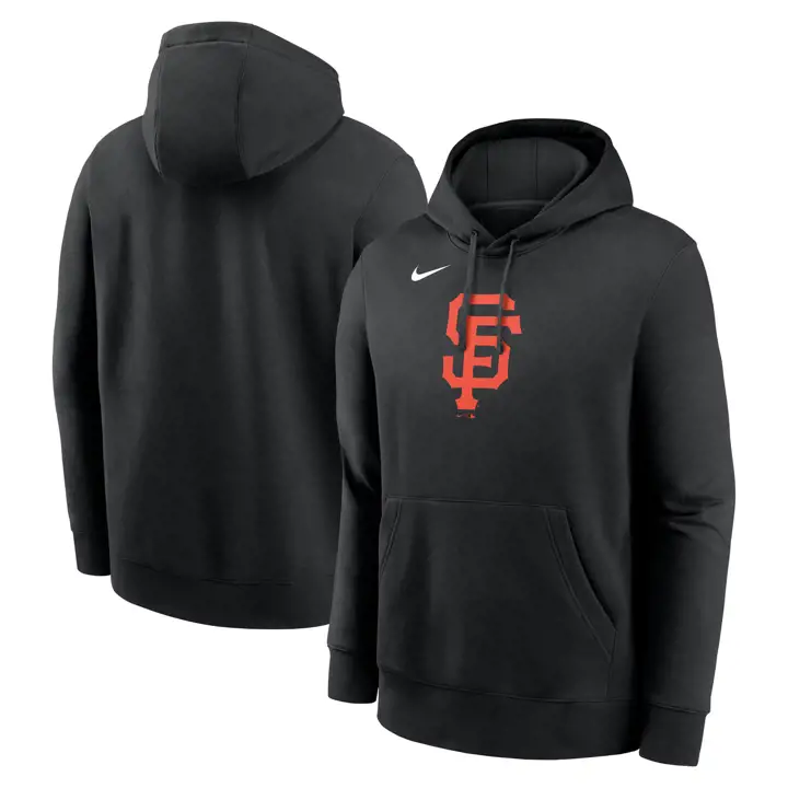 San Francisco Giants MLB Nike Club Sweat à capuche BLK