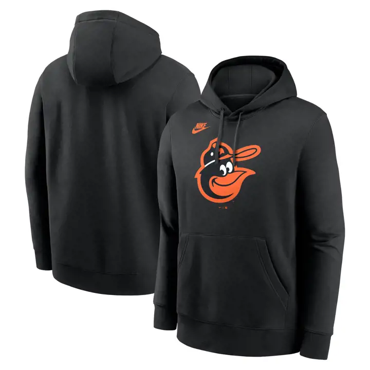 Sweat à Capuche Baltimore Orioles MLB Nike Coop Club BLK