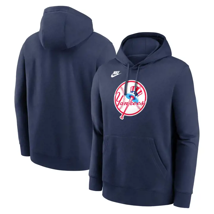 Sweat à capuche MLB Nike Coop Club New York Yankees BLEU MARINE