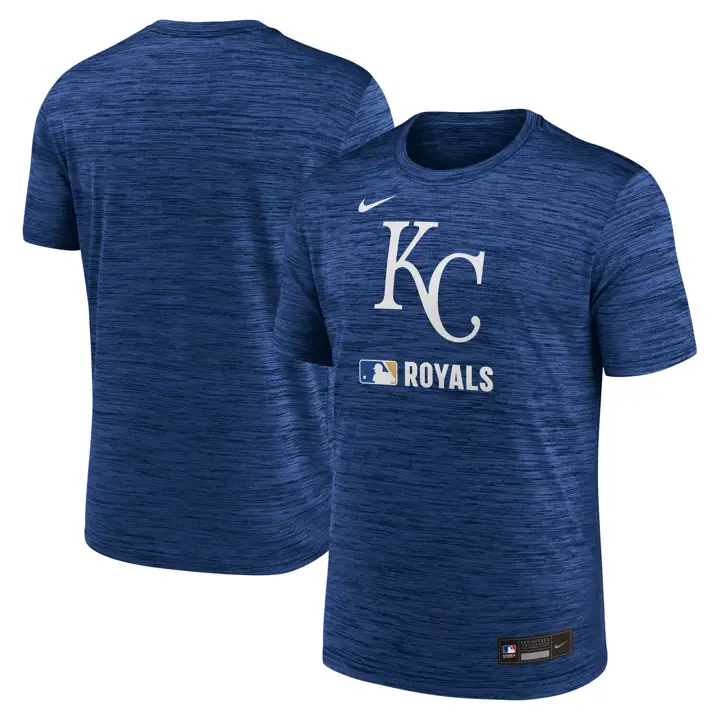 T-shirt Nike AC Velocity Dugout MLB des Royals de Kansas City RBL