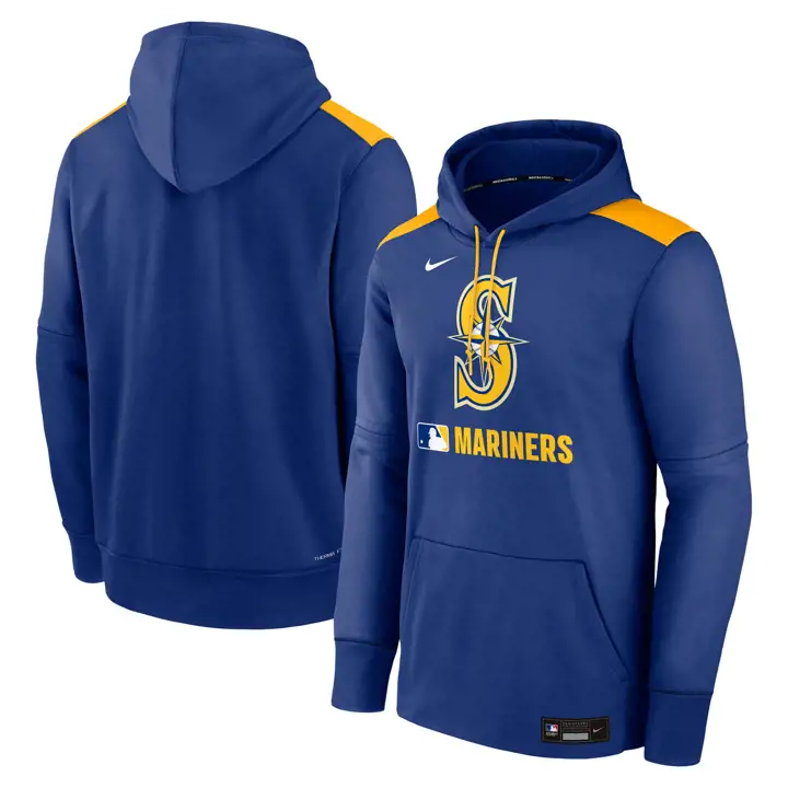 Sweat à capuche Seattle Mariners AC Dugout Therma PO RBL/GL