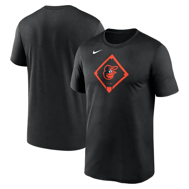 T-shirt Baltimore Orioles MLB Dri-Fit Icon Diamond BLK