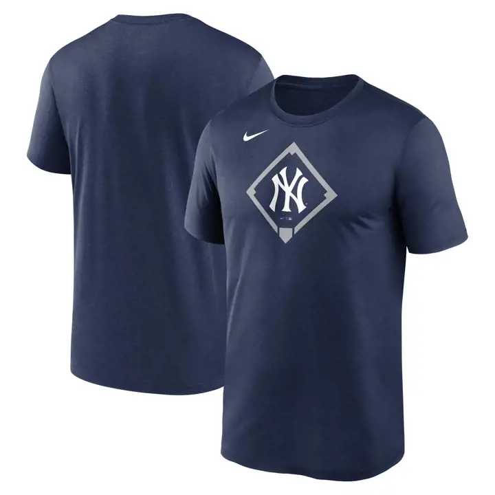 T-shirt Diamant Icon Dri-Fit MLB New York Yankees BLEU MARINE